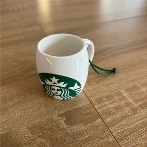 Starbucks 2010 Ornament Mermaid Siren Logo Classic Coffee Cup Mug Barrel 3oz